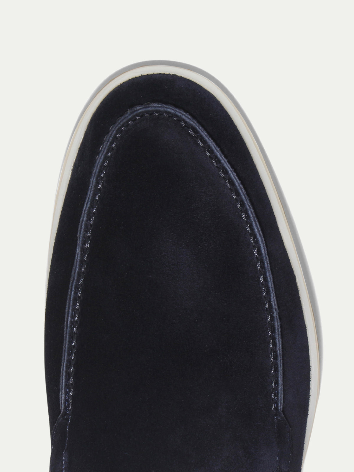 Suede Loafer - Dark Blue