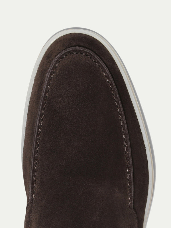 Suede Loafer - Dark Gray