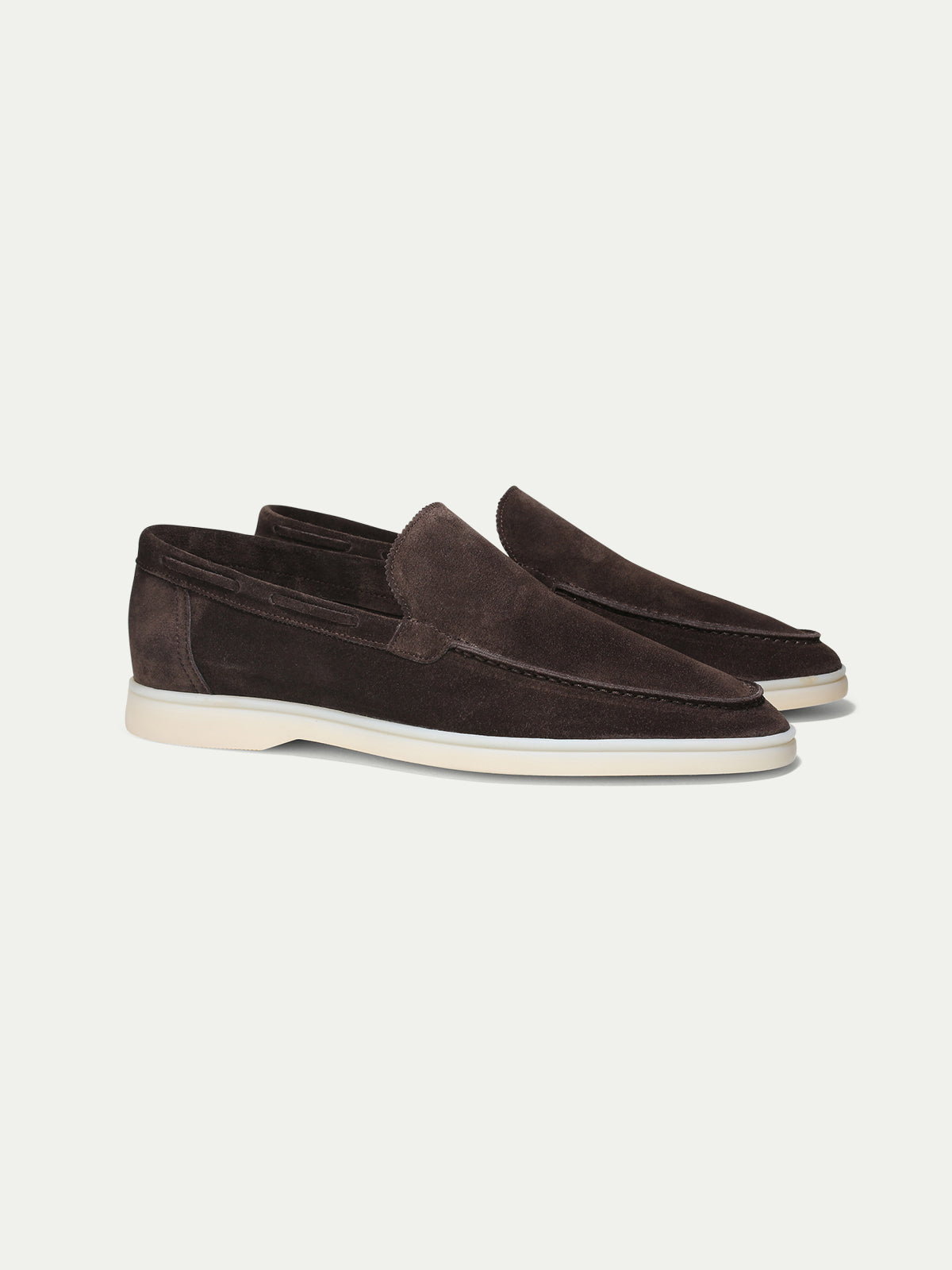 Suede Loafer - Dark Gray