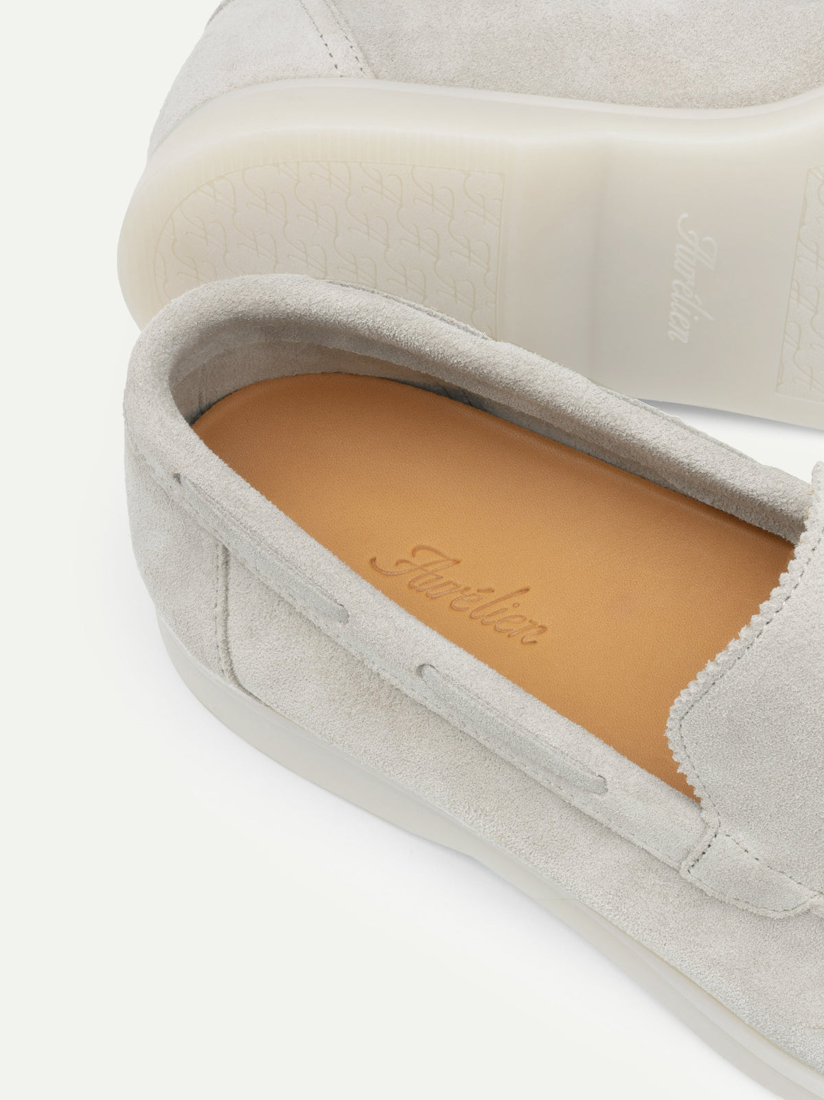 Yacht Loafer - Silver Gray