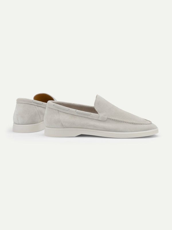 Yacht Loafer - Silver Gray