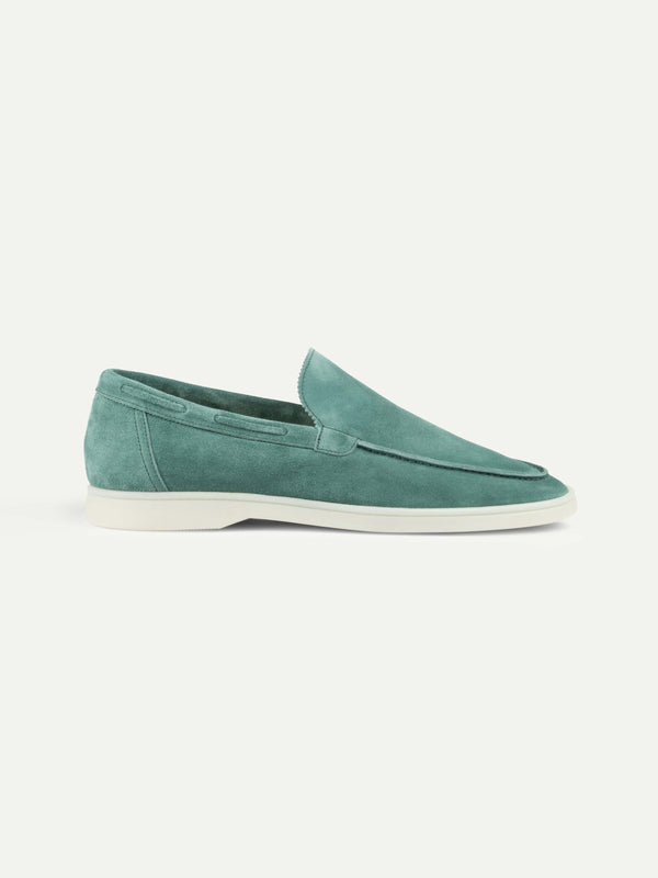 Yacht Loafer - Khaki Gray Green