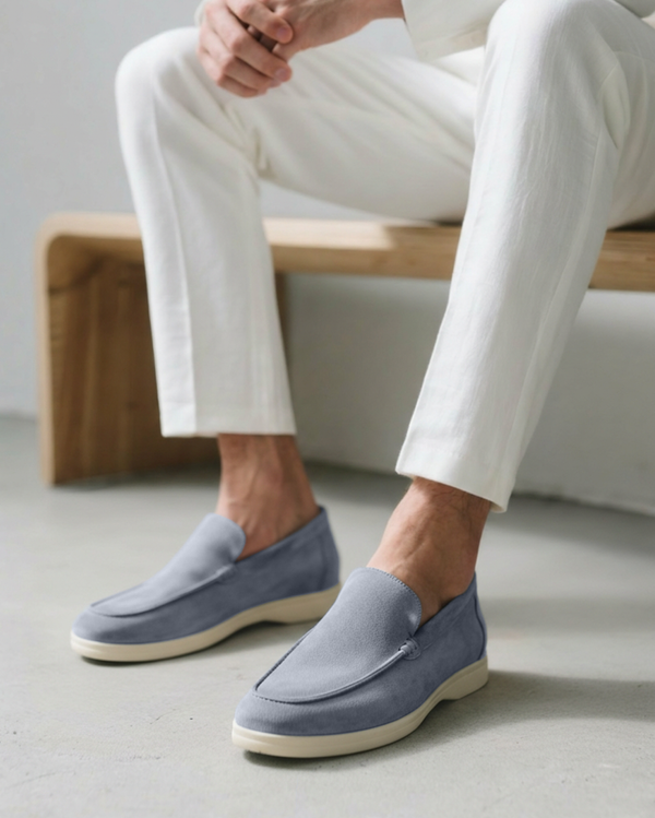 Old Money Loafer - Fog Blue