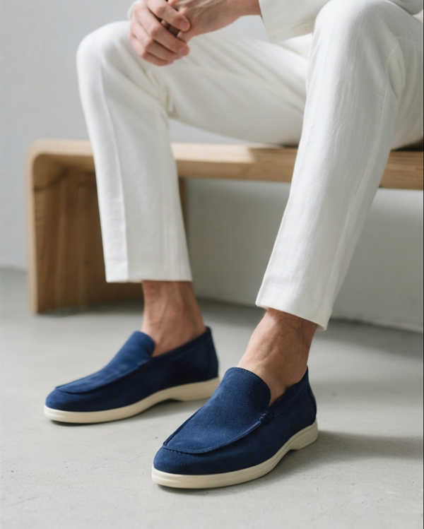 Old Money Loafer - Marine Blue